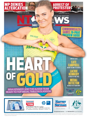 Cover of NT News