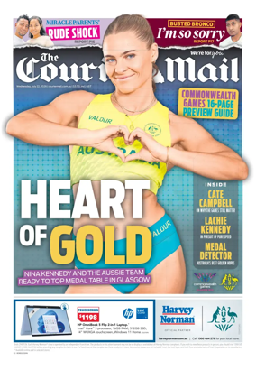 Cover of The Courier-Mail