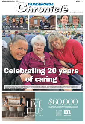 Cover of Yarrawonga Chronicle