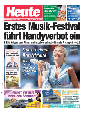 Cover of Heute - Niederosterreich Ausgabe