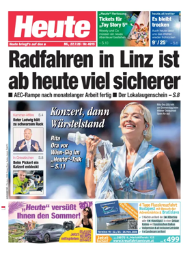 Cover of Heute - Oberosterreich Ausgabe