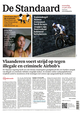 Cover of De Standaard