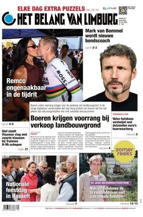 Cover of Het Belang van Limburg