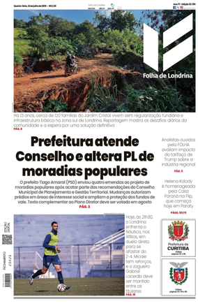 Cover of Folha de Londrina