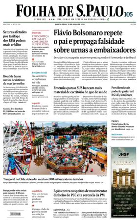 Cover of Folha de S.Paulo