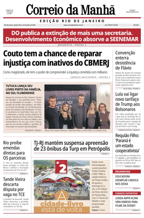 Cover of Jornal Correio da Manha