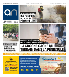 Cover of Acadie Nouvelle