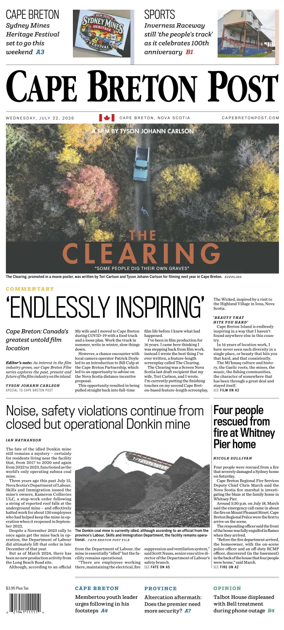 Cover of Cape Breton Post