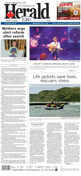 Cover of Lethbridge Herald