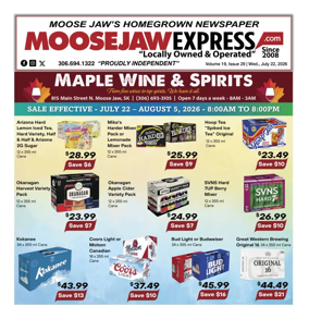Cover of Moose Jaw Express.com