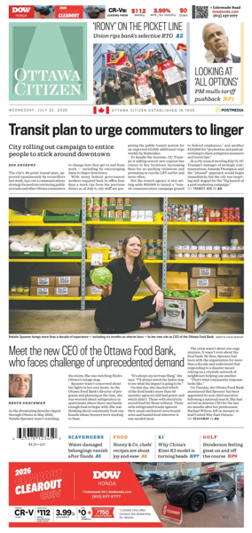 Cover of Ottawa Citizen