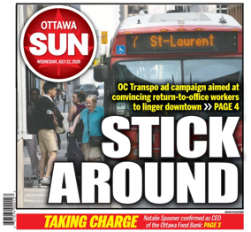 Cover of Ottawa Sun