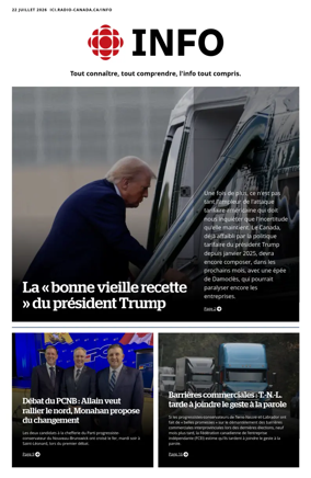 Cover of Radio-Canada Info