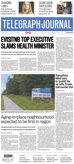 Cover of Telegraph-Journal