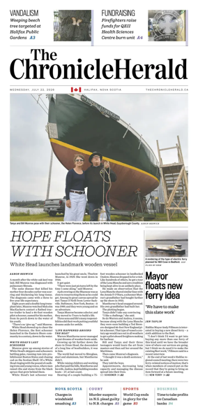 Cover of The Chronicle Herald (Metro)