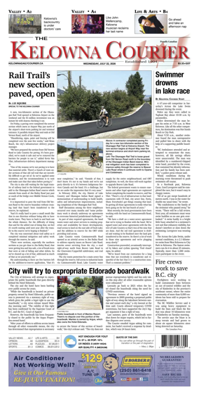 Cover of The Daily Courier