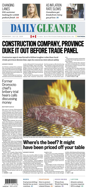 Cover of The Daily Gleaner