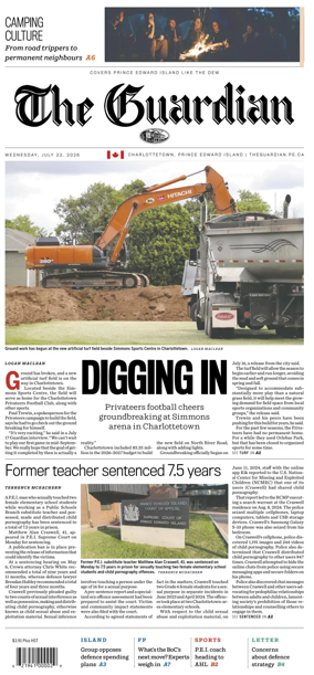 Cover of The Guardian (Charlottetown)