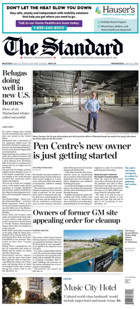 Cover of The Standard (St. Catharines)