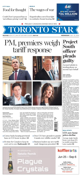 Cover of Toronto Star
