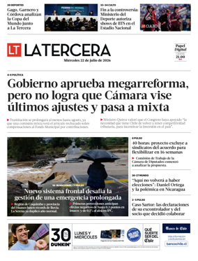 Cover of La Tercera