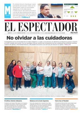 Cover of El Espectador