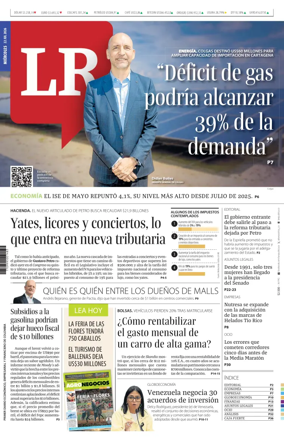 Cover of La Republica (Colombia)