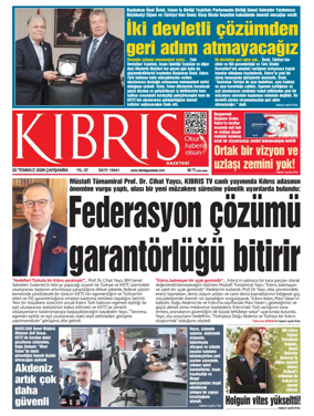 Cover of Kibris Gazetesi