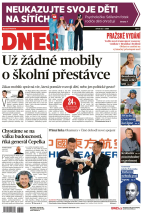 Cover of MF DNES