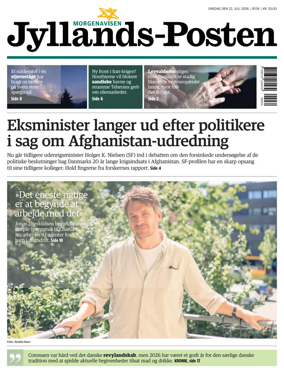 Cover of Jyllands-Posten