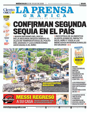 Cover of La Prensa Grafica