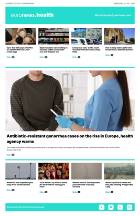 Cover of Euronews Health (English) Compiled Edition