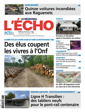 Cover of L'Echo le Regional