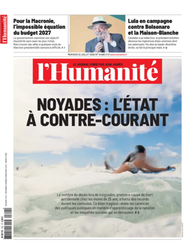 Cover of L'HUMANITE
