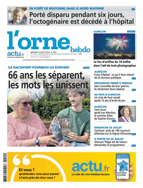 Cover of L'Orne Hebdo