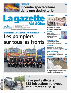 Cover of La Gazette Val d'Oise
