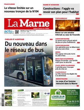 Cover of La Marne (edition Marne-la-Vallee)
