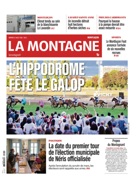 Cover of La Montagne (Montlucon)