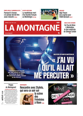 Cover of La Montagne (Riom)