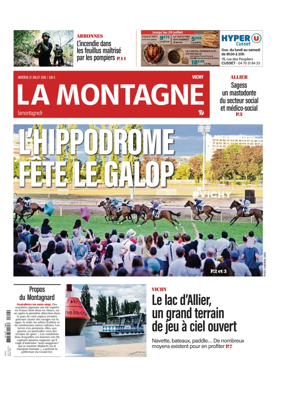 Cover of La Montagne (Vichy)