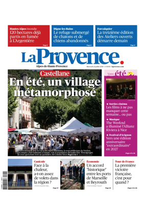 Cover of La Provence Alpes-de-Haute-Provence