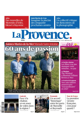 Cover of La Provence Arles