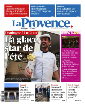 Cover of La Provence Aubagne-La Ciotat