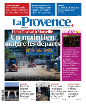 Cover of La Provence Marseille