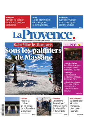 Cover of La Provence Martigues-Istres-Vitrolles-Marignane
