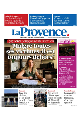 Cover of La Provence Salon-de-Provence / Pays salonais