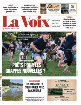 Cover of La Voix du Sancerrois
