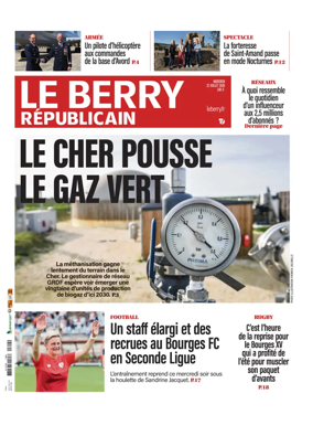 Cover of Le Berry Republicain