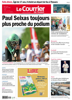Cover of Le Courrier de l’Ouest (Deux-Sevres)