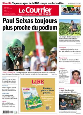 Cover of Le Courrier de l’Ouest (Nord Anjou)